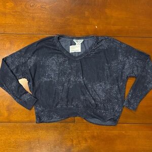 Hardtail Storm Crop Sweatshirt – Navy | NWT | XS